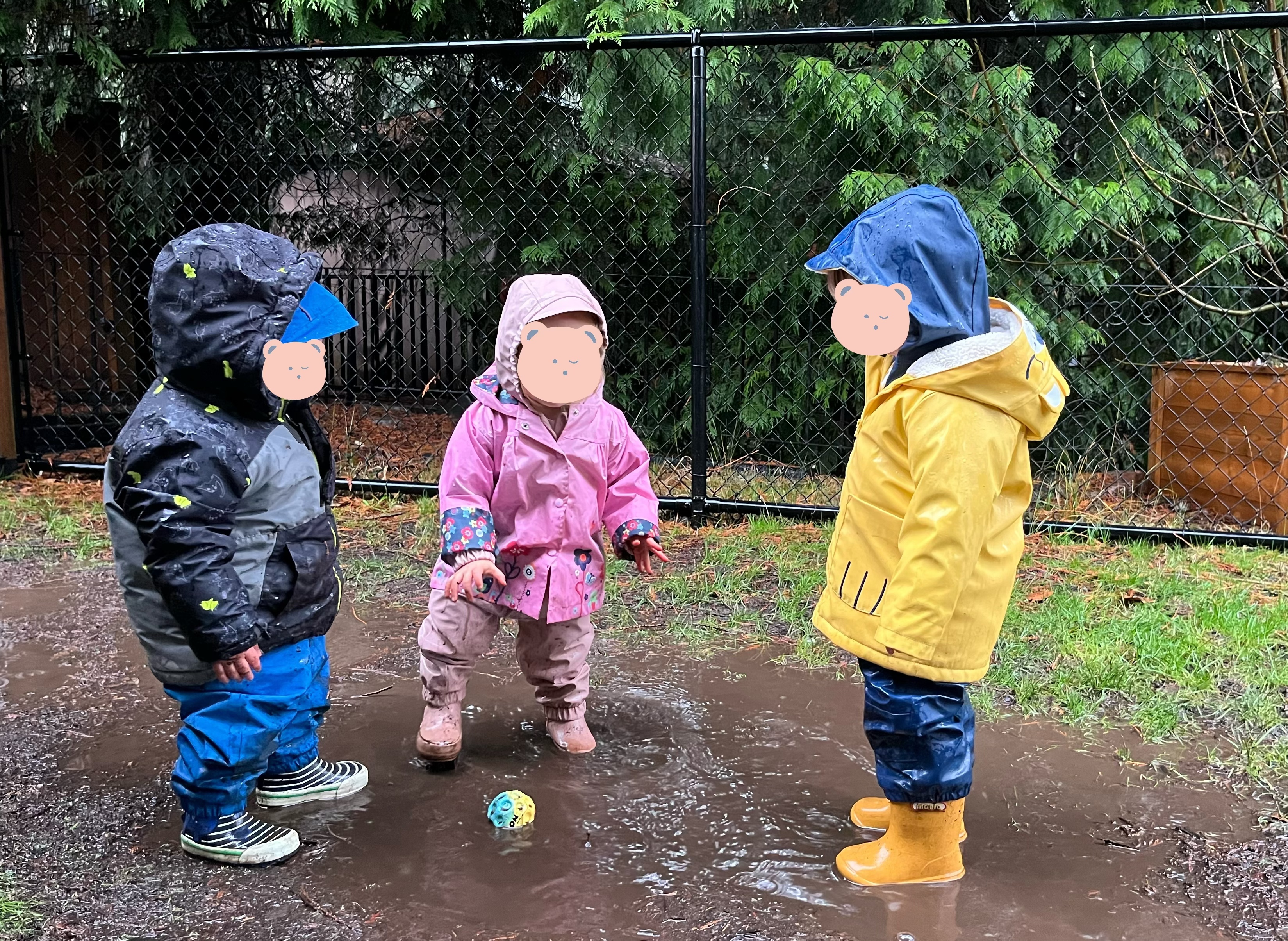 Children having fun and learning through play at Forest Cubs Childcare
